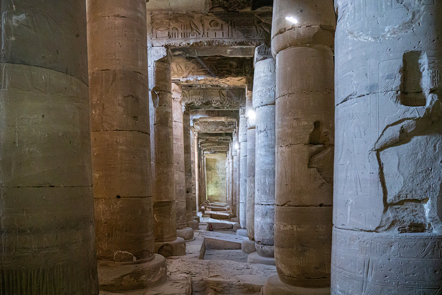 Абидос, храм Сети I. Египет
