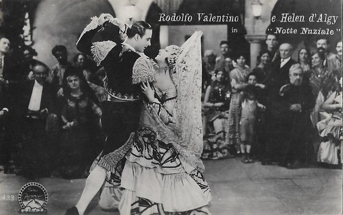 Rudolph Valentino and Helena d'Algy in A  Sainted Devil (1924)