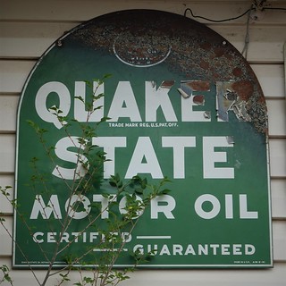 Quaker State sign SR602291 (2)