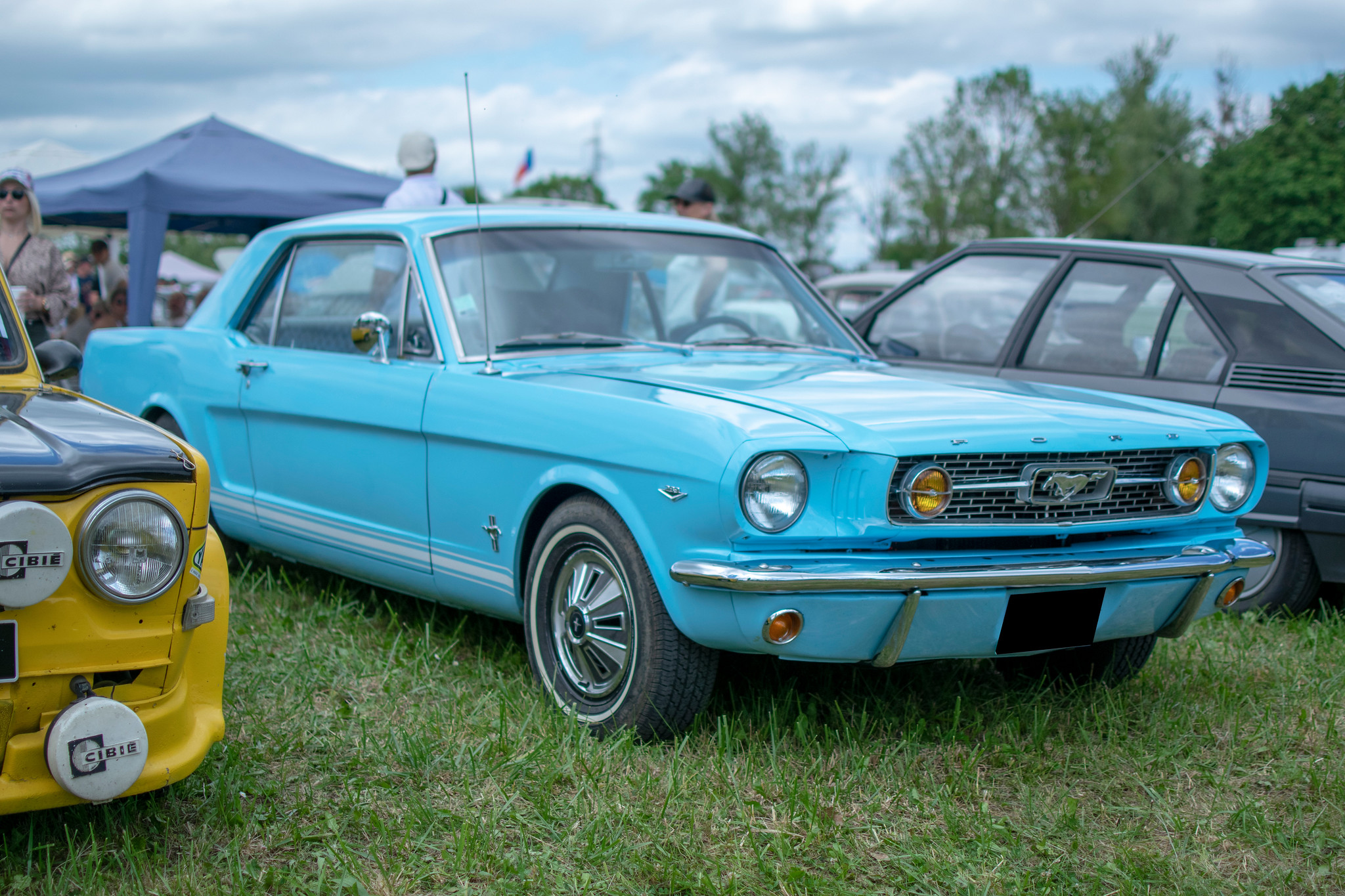 12 juin 2022 - Heudicourt - lac de Madine - Retro Meus'auto - Ford Mustang I Coupé - Américaines