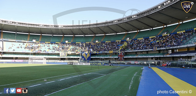 Hellas Verona-Napoli, apertura cancelli stadio Bentegodi ore 16.30
