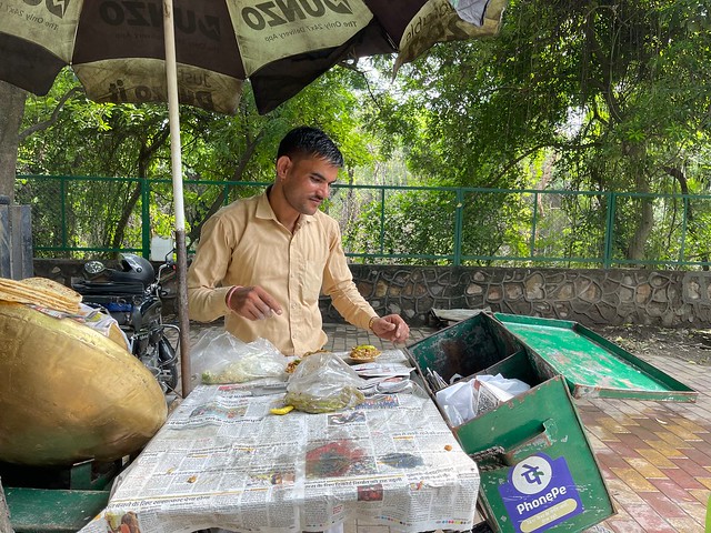 City Food - Bhoore Yadav's Aloo Paratha, Near Hauz Khas Village