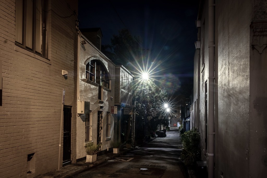 Griffin Street in Sydney’s Surry Hills is normally chock a block with parked cars (except on garbage night when to park is to risk truck incursions), but this wasn’t bin night.