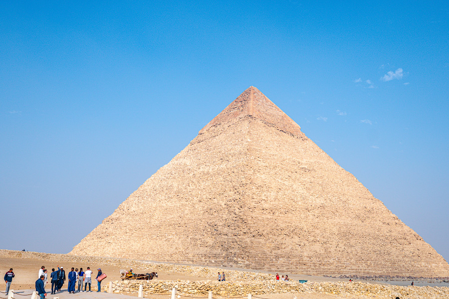 Пирамида Хефрена (Хафры). Плато Гиза