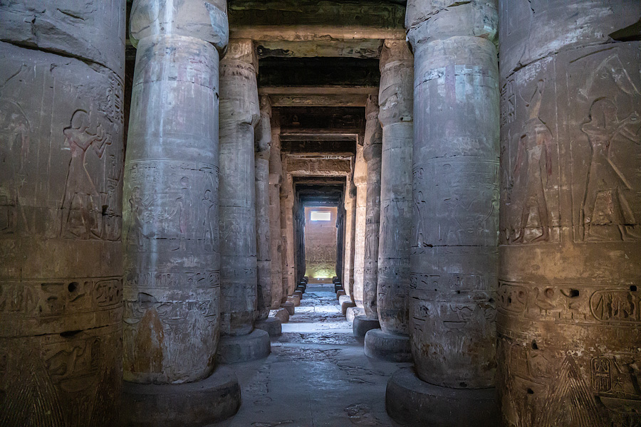 Абидос, храм Сети I. Египет