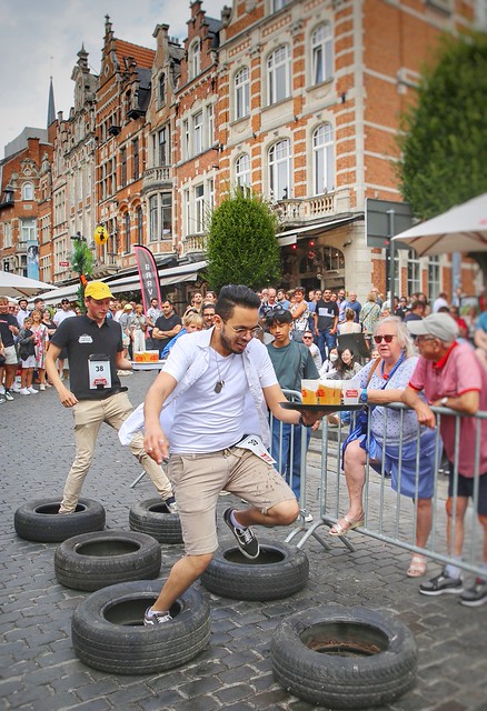 Bartender race 2022 at Leuven's foodfestival Hapje Tapje