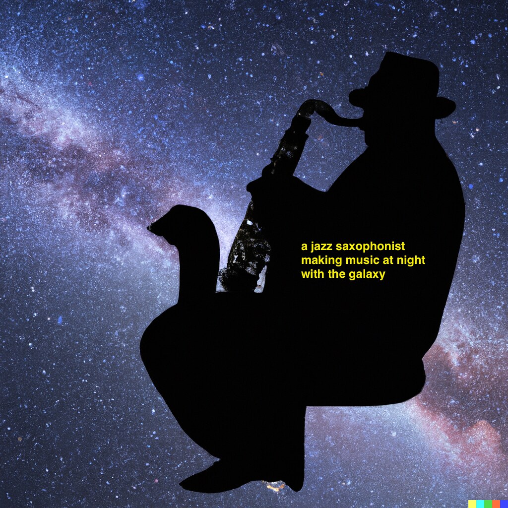 DALL·E saxophone