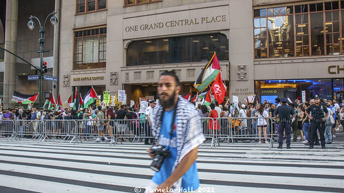 NYC Stands with Gaza outside IDF- Part 3