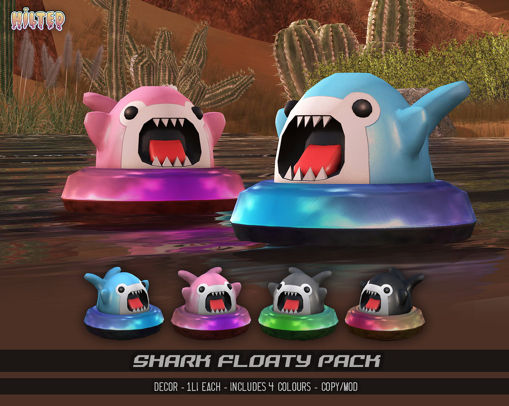 HILTED – Shark Floaty Pack