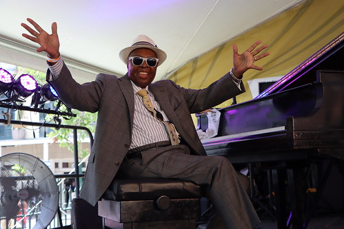 Lawrence Cotton at Satchmo SummerFest 2022. Photo by Demian Roberts.