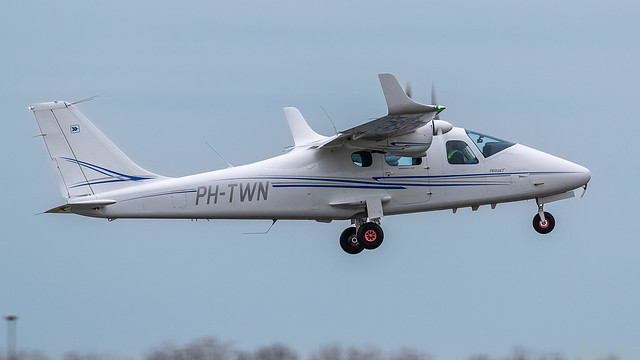 PH-TWN - Tecnam P2006T - EHLE - Zelf Vliegen - 20211210