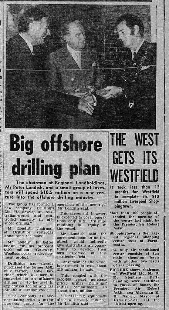 Westfield Liverpool Opens August 29 1972 daily mirror 54
