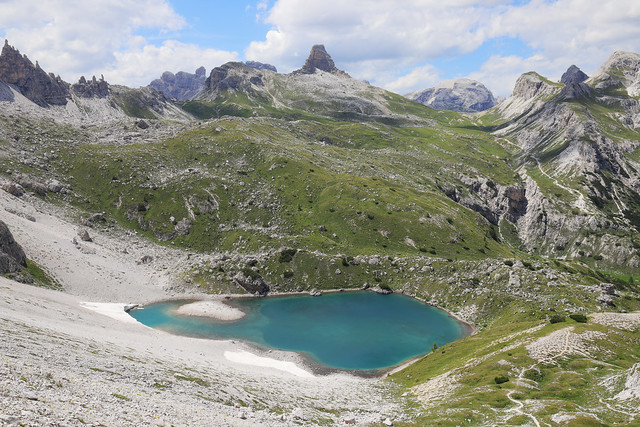 Italy / South Tyrol - Laghi dei Piani below the Paternkofel