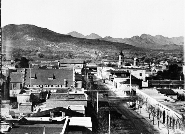 1912 about - Powder House Hill from Santa Rita Hotel (Scott and Broadway) Enlarged