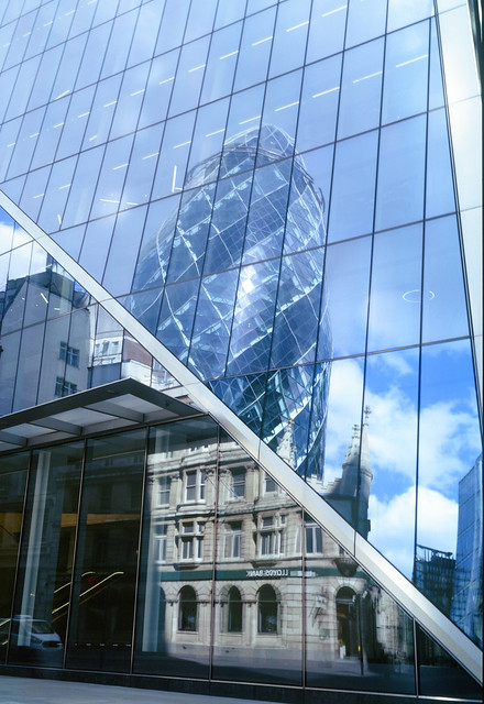 Reflections of The Gherkin