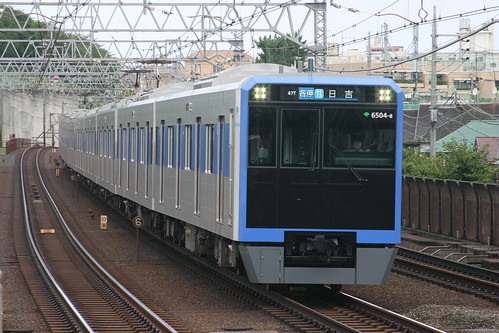 Toei 6500 series in Tamagawa.Sta, Ohta, Tokyo, Japan / Aug 13, 2022