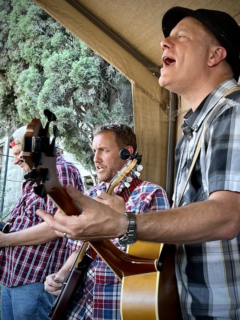 The Up and Down band at the Warehouse Cafe in Port Costa