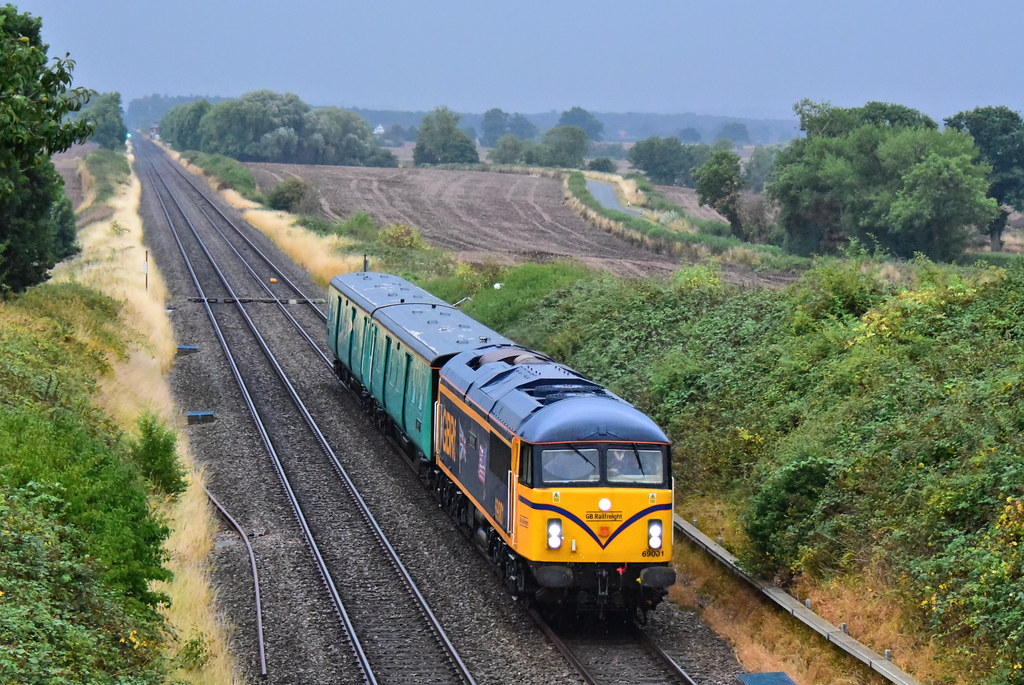 69001 Abbotswood Jn Worcs { 5Z57 1706 Newport Docks Sims ~… | Flickr