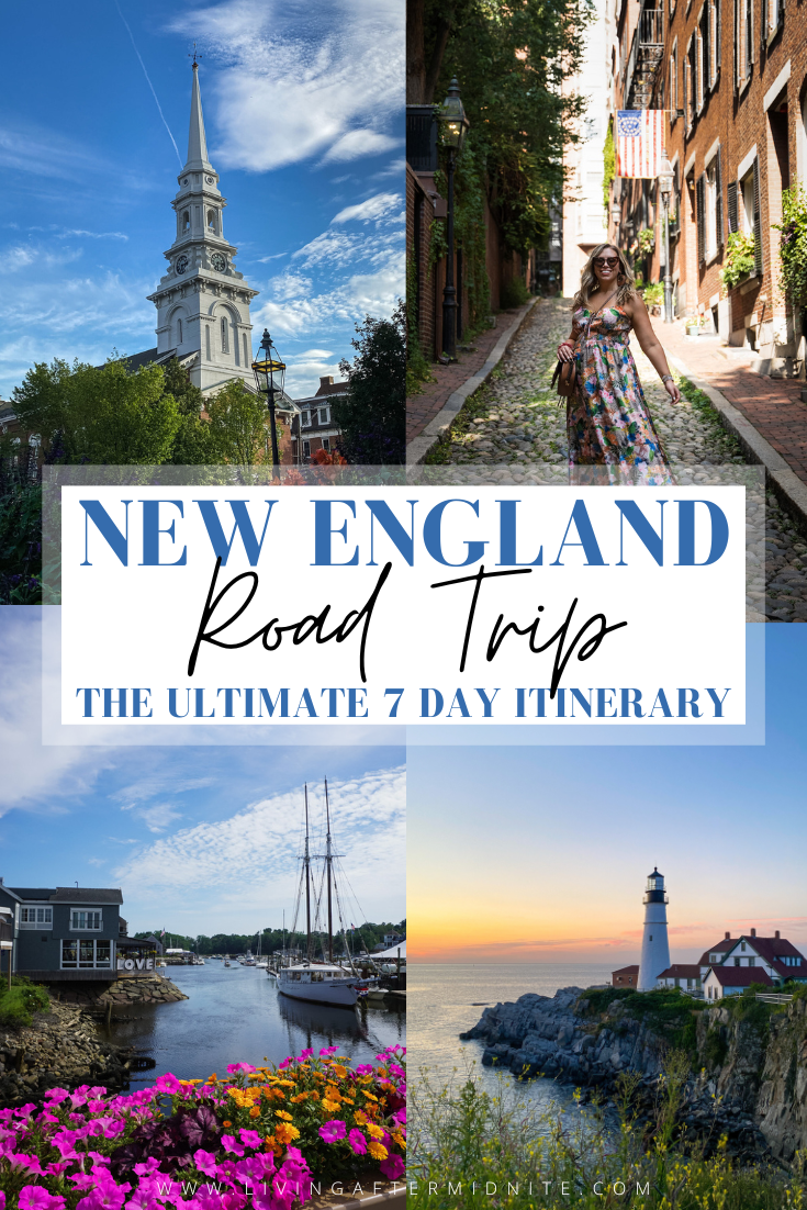 New England Road Trip - The Ultimate 7 Day Itinerary - The Perfect Summer New England Road Trip Itinerary - Maine New Hampshire Massachusetts Rhode Island New York