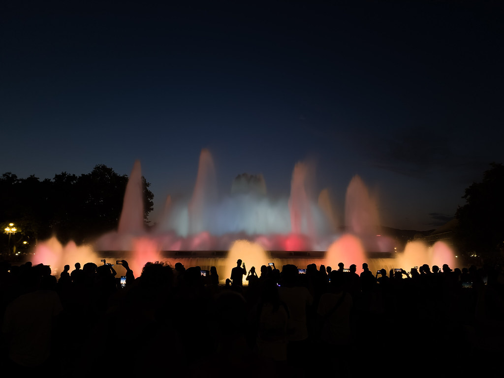 Magic Fountain in Barcelona