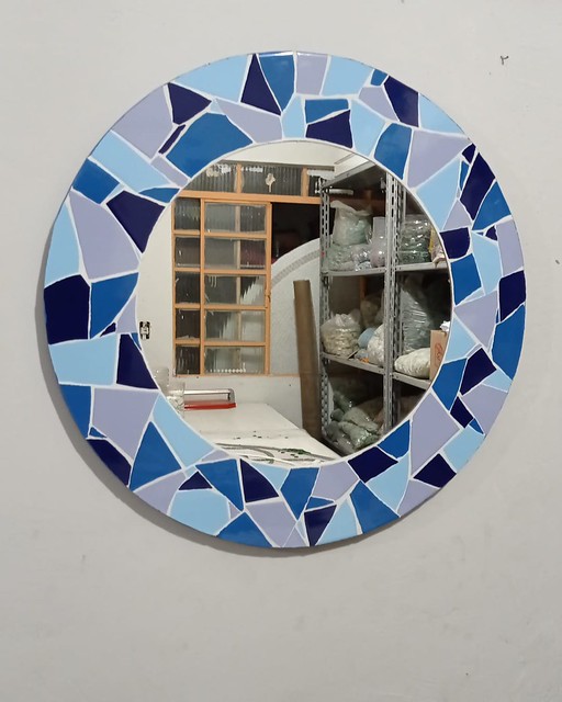 espelho mosaico