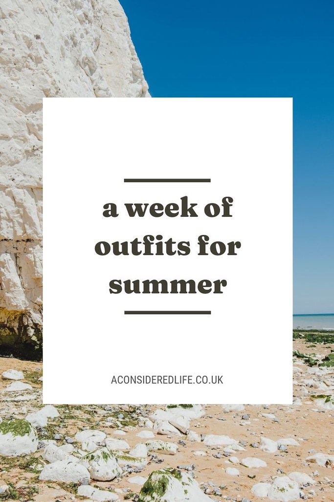 A Week Of Sustainable Summer Outfits