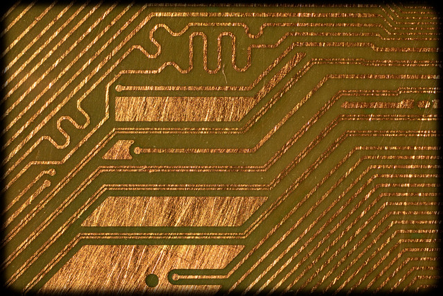 Nazca Lines in Copper (Intel Pentium 4 CPU)