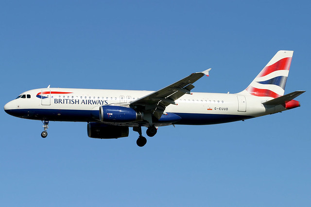 British Airways | Airbus A320-200 | G-EUUD | London Heathrow