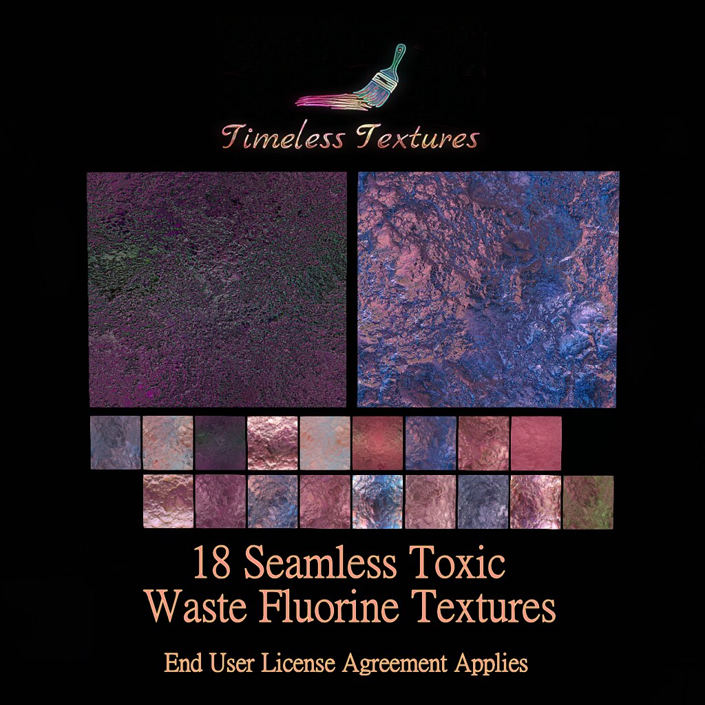 TT 18 Seamless Toxic Waste Fluorine Timeless Textures