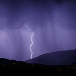 15. August 2022 - 22:28 - Single lightning strike. 