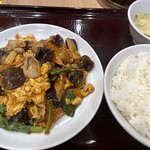 Stir-fried wood ear,egg and vegetables from Ryuki @ Roppongi