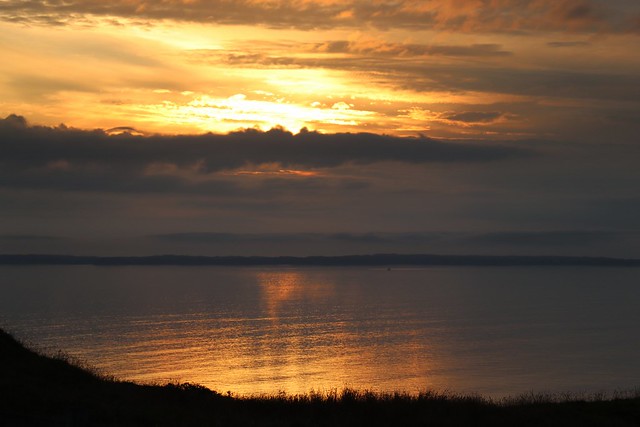 Sunset over Coll