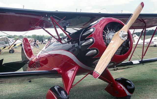 Wooden Prop and Radial Engine