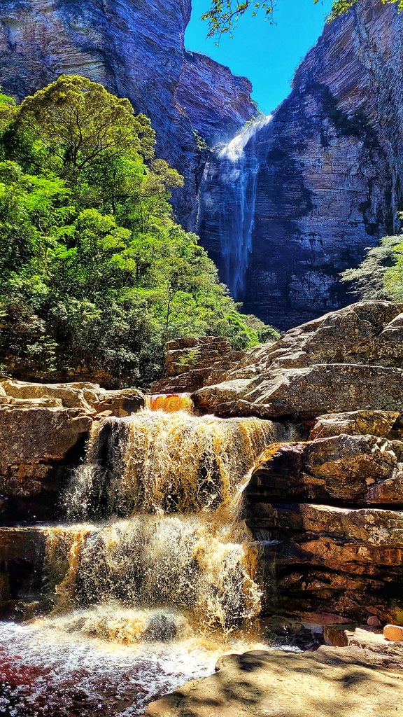 Cachoeira Encantada, Chapada Diamantina, Bahia, Brasil.