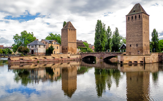 Pont Couverts, Strasbourg France