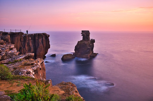 Sonnenuntergang in Peniche