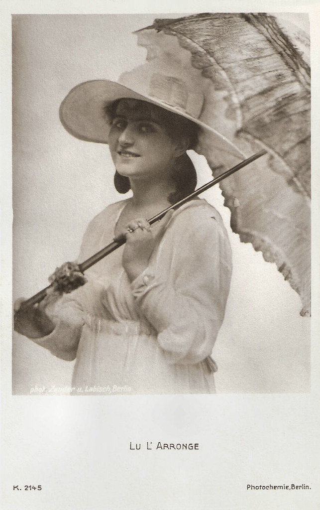 Lu L'Arronge | German postcard by Photochemie, Berlin, no. K… | Flickr