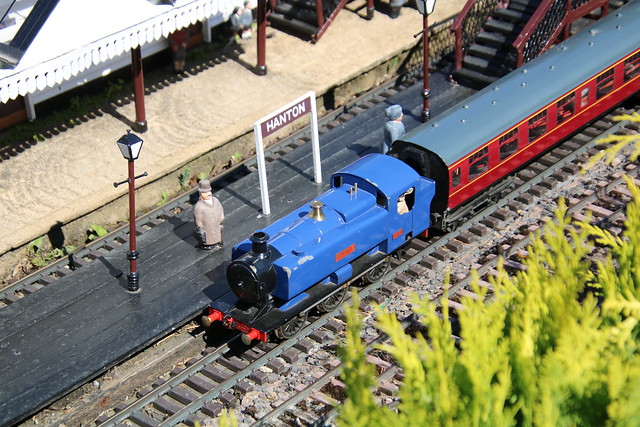 The railway at Bekonscot Model Village, Beaconsfield, Bucks  20220813