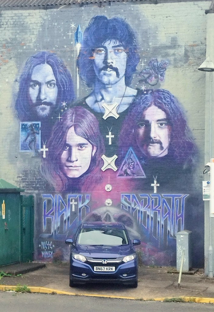 Black Sabbath Mural