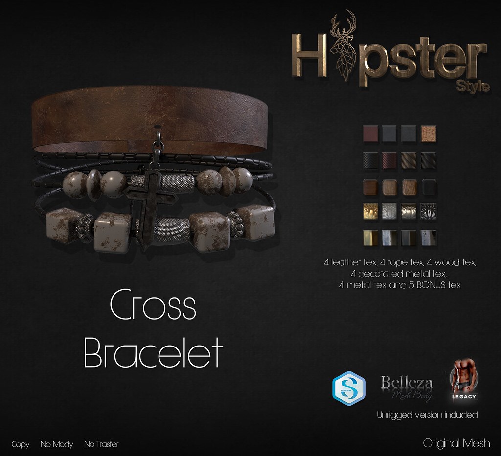 [Hipster Style] Cross Bracelet