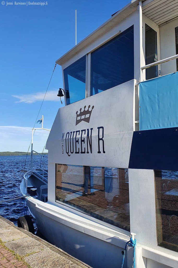 MS Queen R -alus Kuopion satamassa