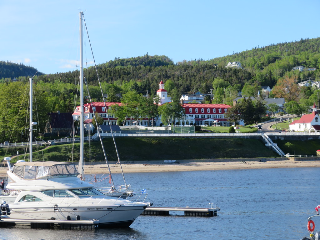 The harbour in Tadoussac.