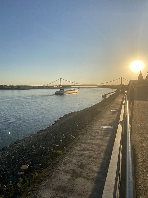 Sunset on the Rhine