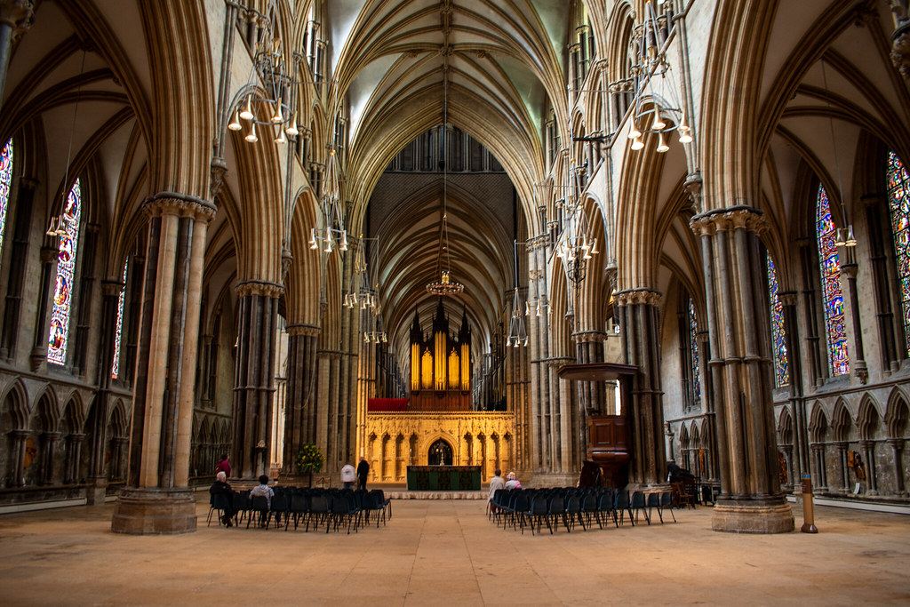 Inside the Lincoln Cathedral