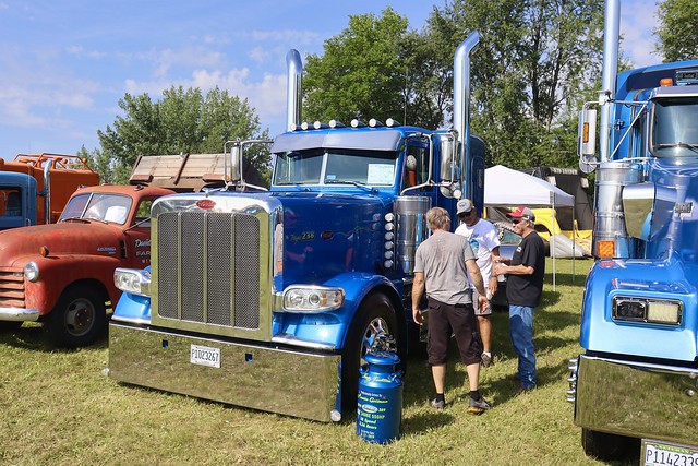 Truck Show Franklin Grove, Illinois.
