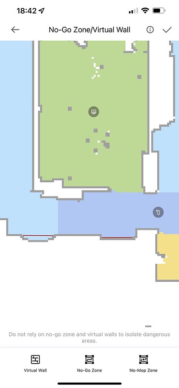 Dreamehome iOS App - Map - No-Go Zone