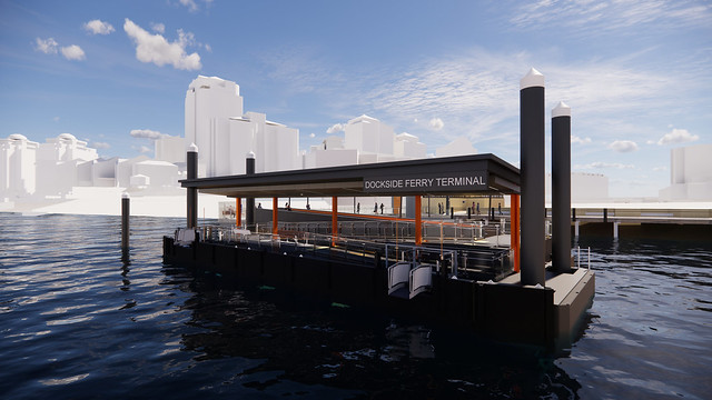 Dockside ferry terminal upgrade
