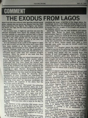talking drums 1985-05-20 page 04 the exodus from lagos