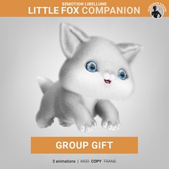 [ GROUP GIFT ] SEmotion Libellune Little Fox Companion