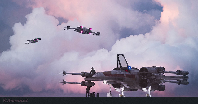 The X-Wing Sunset